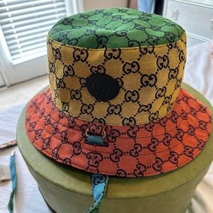 Gucci Multicolor Reversible bucket Hat